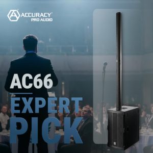 [สินค้าใหม่] ระบบเสียง Accuracy Pro Audio <span class=keywords><strong>AC66</strong></span> 1000W RMS PA กำลังขับ 12*2.75 นิ้ว แม่เหล็กนีโอไดเมียม ลำโพงคอลัมน์แบบแอคทีฟ คุณภาพระดับมืออาชีพ ทนทาน - Product Image 1