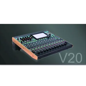 Profession eller Sound mischer Digital Professional Audio Digital Mixer V20 20 Kanäle Eingang Multifunktion aler DJ Sound Mixer