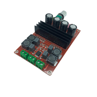 Amplificateur numérique à tube XH-M190 Carte audio TPA3116 Amplificateur audio de puissance 2.0 Classe D Amplificateurs stéréo HIFI amplificateur DC12-24V 2*100W