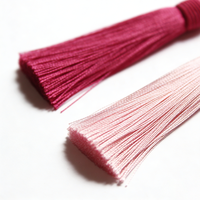 Groothandel 100% polyester draad kwastjes kleurrijke decoratieve kwastjes voor DIY gordijnkwastjes huisdecoratie kleding