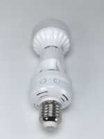 Adaptateur de douille d'ampoule, détecteur de mouvement infrarouge, support de lampe LED E27, détecteur de mouvement PIR, support de douille avec capteur de lumière photocellule