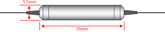 High Power Polarization Maintaining Isolator Dual Stage 1550nm 900μm Fiber