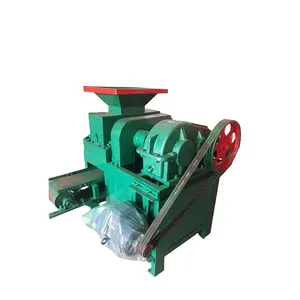 Good Reputation Factory Sale Coconut Shell Charcoal Making For Coal/Coke/Ore Roller Press Ball Coal Briquette Machine