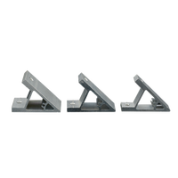 Accessoires de support d'angle en aluminium pour profilés en aluminium, série 20 30 40 50 80 90, alliage d'aluminium 6063, 45 90 135 degrés