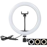 Anneau Lumineux de Remplissage pour Maquillage, Photographie, Diffusion en Direct, avec Trépied – Lampe de Nuit LED pour Selfie