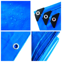 Bâches en plastique résistantes 100% imperméables, bâche en PE