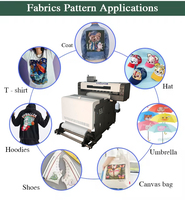 Impresora DTF A2 de 60cm y 24 pulgadas, Xp600 cabezal de impresión, nuevo diseño, camiseta Digital, máquina de impresión por inyección de tinta, transferencia de calor, fábrica de películas PET