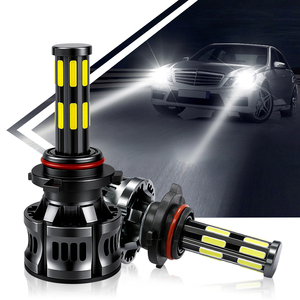 Ampoules de phare LED haute puissance 16 faces super lumineuses 30V 3000 lumens H1 H3 H7 H4 9005 9006 étanches universelles pour voitures - Product Image 2