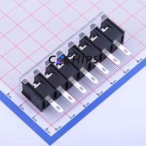 KF38H-8.25-7P Barrier Terminal Block Through hole Component (THT),P=8.25mm Connector With Cover Plate 8.25mm 1x7P Straight Pin - Product Image 2