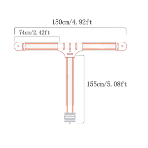 <span class=keywords><strong>Antenne</strong></span> dipolaire FM 300 Ohm avec connecteur IEC, <span class=keywords><strong>antenne</strong></span> dipolaire pour récepteur radio stéréo FM pour radio Onkyo Yamaha <span class=keywords><strong>Pioneer</strong></span> - Product Image 4