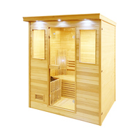 Nouvelle salle de sauna à vapeur intérieure 2024 avec baignoire à remous, spa avec TV, MP3, Wifi