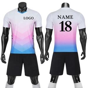 เสื้อฟุตบอล,เสื้อฟุตบอลทีมเยือนสโมสรระบายอากาศได้ดีเสื้อฟุตบอลตัวเลขชื่อ<span class=keywords><strong>ไทย</strong></span> - Product Image 6
