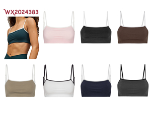 Conjunto Deportivo de Yoga Bond de 3 Piezas: Sujetador Deportivo, <span class=keywords><strong>Pantalones</strong></span> de Yoga con Corte Acampanado y Blusa Cruzada de <span class=keywords><strong>Ballet</strong></span> en Tela Elástica <span class=keywords><strong>para</strong></span> Mujer - Product Image 3