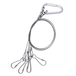 Kit de <span class=keywords><strong>suspension</strong></span> <span class=keywords><strong>pour</strong></span> éclairage <span class=keywords><strong>en</strong></span> câble métallique <span class=keywords><strong>en</strong></span> acier inoxydable avec <span class=keywords><strong>suspension</strong></span> <span class=keywords><strong>pour</strong></span> <span class=keywords><strong>plante</strong></span> lumineuse - Product Image 4