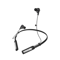 Audífonos Inalámbricos Bluetooth Ld4 con Dos Altavoces, Auriculares de Metal con Banda para el Cuello