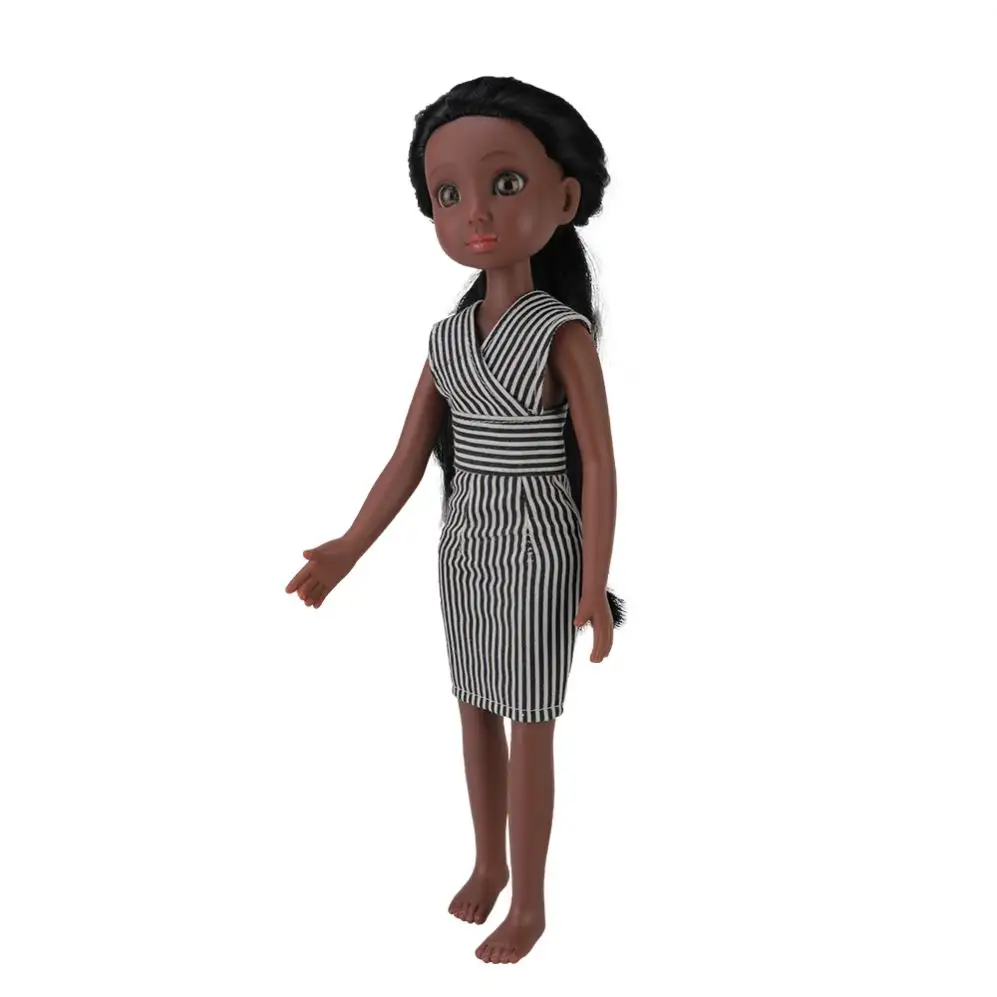 Mini Order Doll With Great Price Fashion Doll With Curly Hair Black Dolls