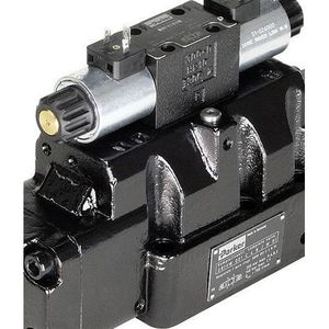 Vanne proportionnelle Parker D41FEE01FC4NE7020 normalement fermée à commande hydraulique électronique - Product Image 1