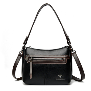 New High Quality Women Messenger Bags for Women Pu Leather Handbags Crossbody Bags Ladies Designer Shoulder Bags <b>Tote</b> Top-handle - Product Image 1