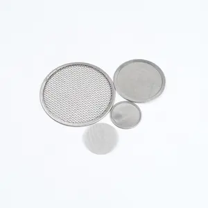 Provide Sample Stainless Steel 18 20 40 50 60 80 180 Mesh Woven Mesh Filter Disc