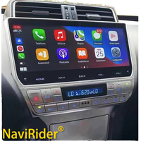 Foforfor A4 12.3 ''Android 14 Carplay GPS Auto Multimédia Sans Fil Écran Tactile Unité Principale pour Toyota Land Cruiser Prado TV