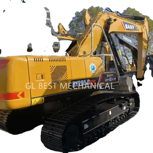 Cheap Price Good Condition SANY SY205C Second-Hand Crawler Digger Machinery 21 Ton Large Used Excavators