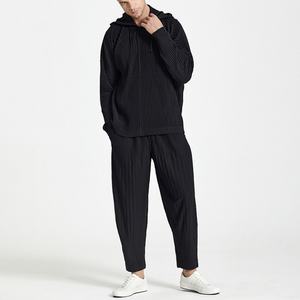 Conjunto de Blazer Essentials, Conjunto Deportivo, Ropa Deportiva para Gimnasio, Ropa Deportiva Urbana, Conjuntos Deportivos al por Mayor, Chándales con Estampado de Tela Acanalada, Chándales Extra Grandes - Product Image 3