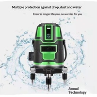 Niveau laser vert haute précision, nivellement automatique, adapté à une utilisation en extérieur, lumière vive, fabriqué par Qidong, SPYBJL01