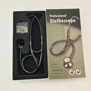 Stéthoscope en acier inoxydable Kt-118B, tête noire, dispositif médical manuel, 32x16x4,5 cm, construction en alliage de zinc - Product Image 3
