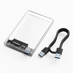 SSD HDD Universal Box USB 3.0 Sata Ke 2.5 Inci Hard Drive Enclosure Hardisk Case Maks 6TB Hard Disk Eksternal