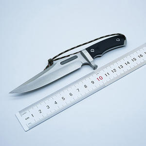 Proveedor chino inoxidable Puzh 5CR cuchillo Dune Paul G10 mango Camping cuchillo DIY grado OEM personalizable - Product Image 6