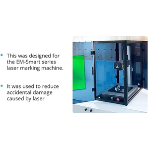 Machine de marquage laser à fibre portable Em-smart, graveur laser de bureau pour impression de logo, petit graveur laser à refroidissement par air pour métal - Product Image 3