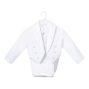 Camisa de Casamento dos homens Terno Batizado Vestido <span class=keywords><strong>Set</strong></span> 1-4 Anos <span class=keywords><strong>Baby</strong></span> <span class=keywords><strong>Boy</strong></span> Birthday Party Suit Blazer Coat Roupas de Batismo para Menino - Product Image 2
