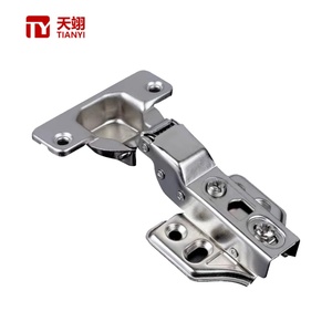 Charnières de meubles à fermeture douce, style moderne, résistantes à la corrosion, pour panneaux de porte épais de salle de bain et chambre d'appartement - Vente chaude - Product Image 1