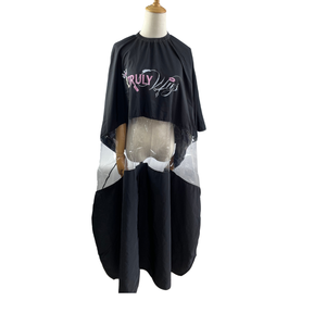 Tablier de coiffure personnalisé en polyester imperméable pour salon de coiffure et barbier - Product Image 1