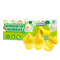 Désodorisant Premium pour Réfrigérateur Gel Éliminateur d'Odeurs Désodorisants pour Réfrigérateur