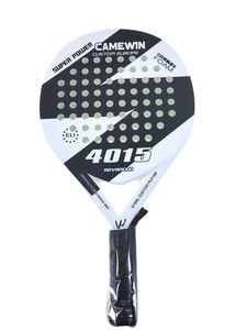 Original Factory Padel Raqueta Playa Tenis Fibra de carbono Raqueta Cricket Bat Cubierta Dropshot Tenis Padel Hombre Bolsa Pala - Product Image 4