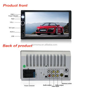 Autoradio stéréo double DIN 7 pouces Android 7 pouces Lecteur MP5 de voiture 2 DIN Écran tactile BT USB FM AUX SD <span class=keywords><strong>7010B</strong></span> - Product Image 2