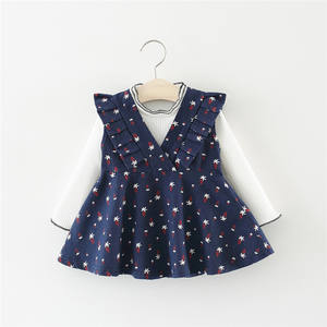 Nuevo Modelo de Ropa Infantil para Fiestas, Vestidos Encantadores para Niñas, Tienda en Línea en Tailandia, Vestidos para Niñas - Product Image 1