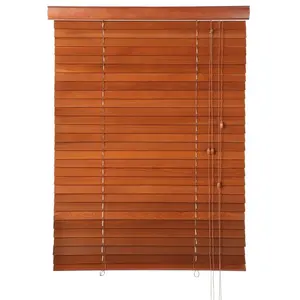 cheap manual 50mm white wooden mechanical venetian blinds for windows