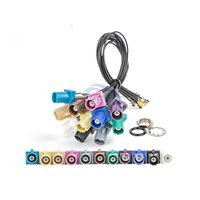 Câble mâle Fakra D Ufl-1 vers câble coaxial Fakra D Code 1.13