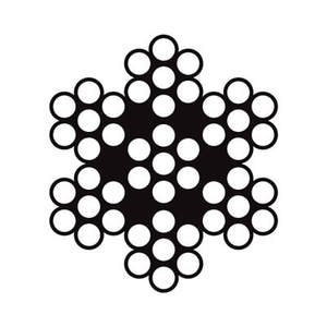 Kabel <span class=keywords><strong>Bridge</strong></span> Stay 7x7 baja galvanis | EN 1993-1-11 sesuai | Untuk jembatan pejalan kaki & jalan - Product Image 5