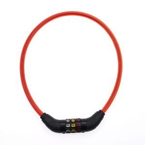 <span class=keywords><strong>Candado</strong></span> de Cable para Bicicleta YH1466, <span class=keywords><strong>Candado</strong></span> de Combinación con Contraseña, Desbloqueo de Seguridad Antirrobo, Acero ABS de 1200/1800 mm para Motocicleta - Product Image 1