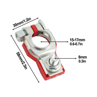 Connecteur rapide pour borne de batterie automobile, pince de câble, clip de connexion pour voiture, caravane, bateau 12V 24V