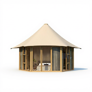 <span class=keywords><strong>Tenda</strong></span> da Campeggio di Lusso Impermeabile per Esterni in PVDF Verde, <span class=keywords><strong>Beige</strong></span> <span class=keywords><strong>e</strong></span> Bianco - Vendita Diretta dalla Fabbrica - Product Image 1