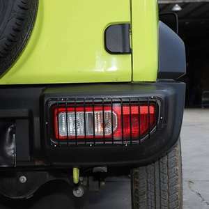 TELLIKA <span class=keywords><strong>Jimny</strong></span> acier <span class=keywords><strong>5</strong></span> <span class=keywords><strong>portes</strong></span> 2023 <span class=keywords><strong>2022</strong></span> noir mat feu arrière lampe garde couverture fer pour <span class=keywords><strong>Suzuki</strong></span> <span class=keywords><strong>Jimny</strong></span> JB64 Jb74 2019-2021 - Product Image 4