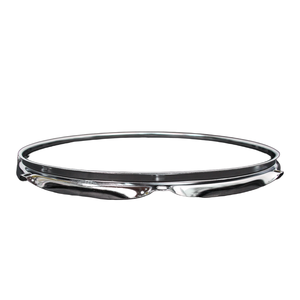 Accessori per Batteria all'Ingrosso: Cerchi per Rullante in Metallo Stampato di Varie Spessori (1.2mm, 1.5mm, 2mm) <span class=keywords><strong>e</strong></span> Diverse Dimensioni, con Fori Inclusi - Product Image 3