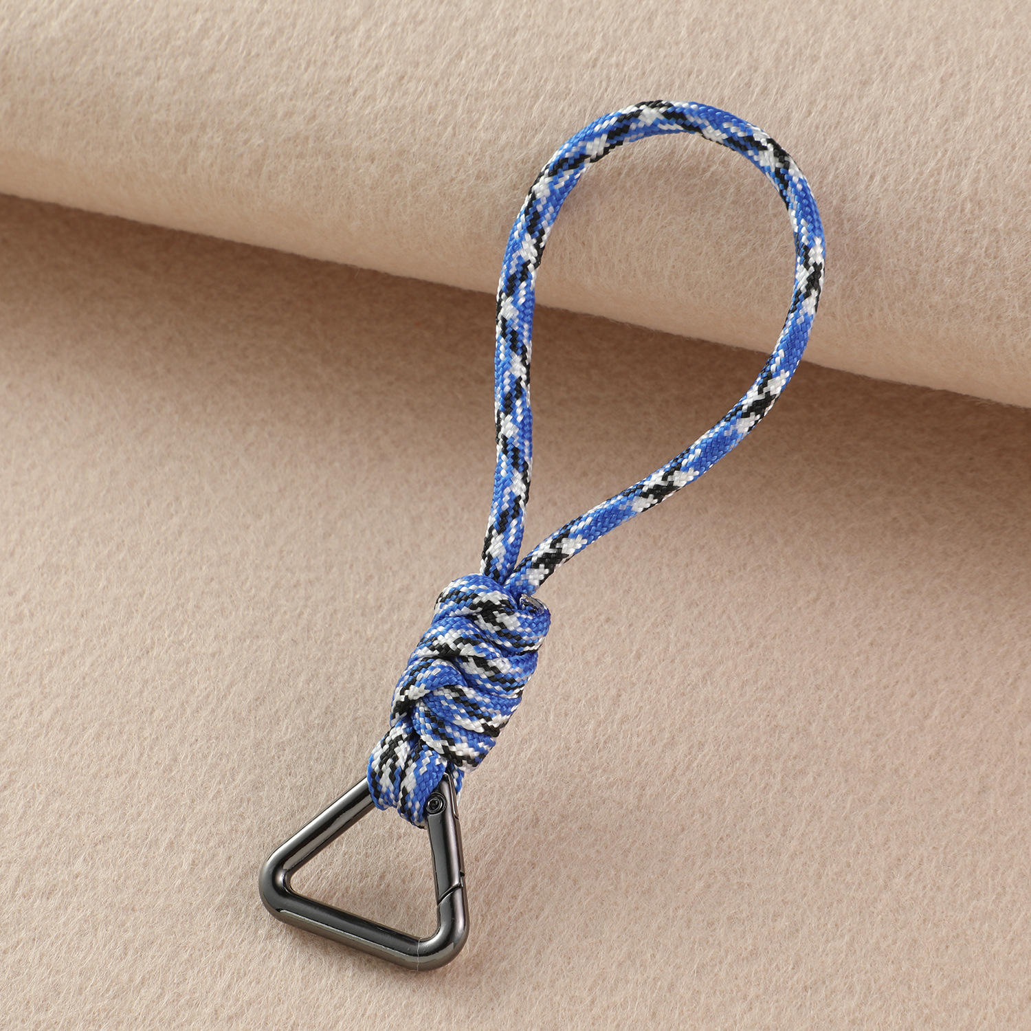 Boucle couleur pistolet camouflage bleu noir et blanc