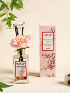 Juego de difusor de caña de gran oferta de 100ml, fragancia de lujo para aromaterapia casera, Felicidad sin olor para decoración de dormitorio y sala de estar - Product Image 6