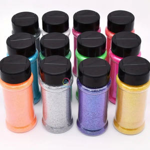 Nicht-Toxisch 2 Unzen Polyester Kosmetik Festival-Dekoration holografischer feiner Glitzer-Shaker - Product Image 4