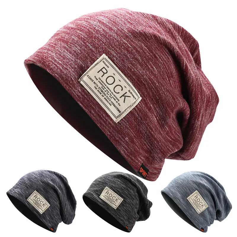 Gorro esportivo personalizado, gorro de malha esportivo baggy com logo para homens, boné de inverno unissex para adultos